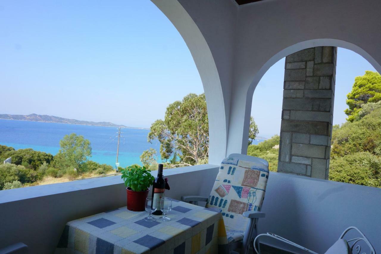 אואוראנואופולי Villa Elizabeth Athos מראה חיצוני תמונה