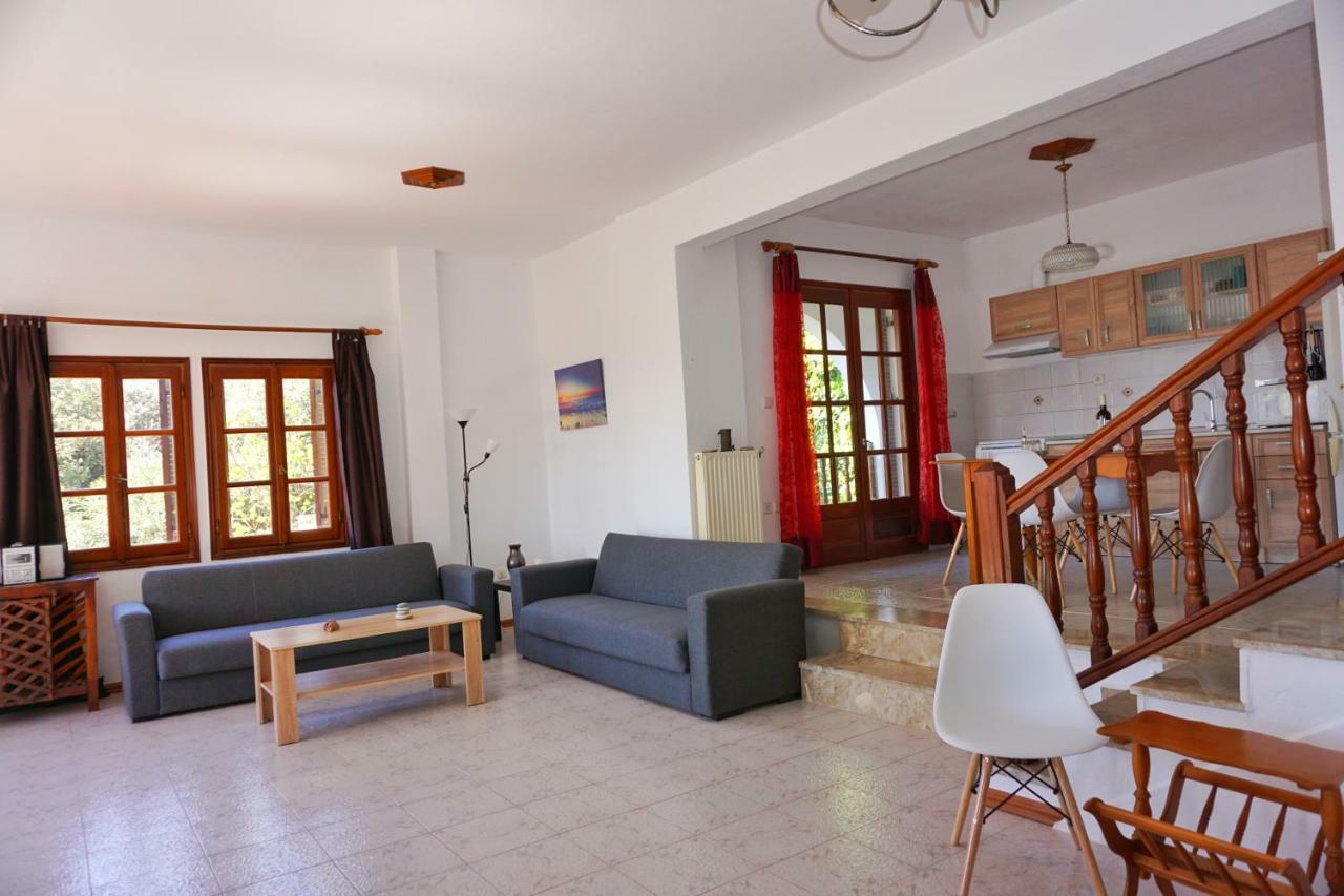 אואוראנואופולי Villa Elizabeth Athos מראה חיצוני תמונה
